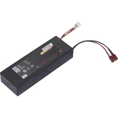Reely RC Batteripack (Li-ion) 7.4 V 2000 mAh Antal celler: 2 10 C Box Hardcase T-kontaktsystem