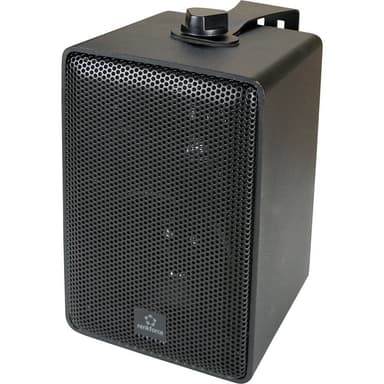 Renkforce RL100W BK Bokhyllehögtalare Svart 100 W 90 Hz