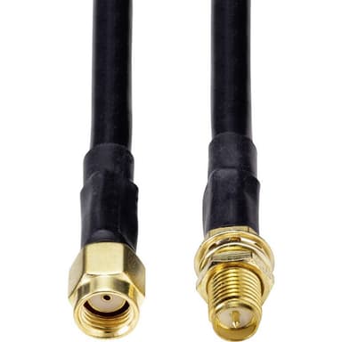 SpeaKa Professional Antenn Kabelförlängning [1x RP-SMA