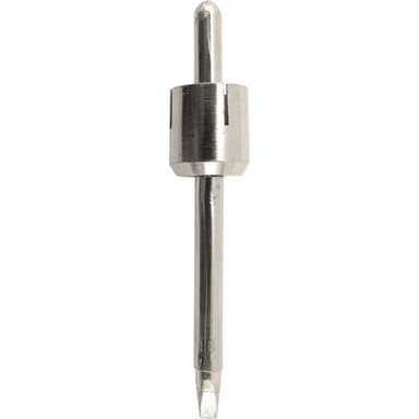 TOOLCRAFT Lödspets Mejselformad Spetslängd 27 mm Antal