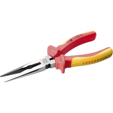 VDE Flat rundtång Rak 200 mm TOOLCRAFT TO-6768522