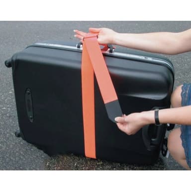 Kardborreband-bagageband med bälte Statisk del och