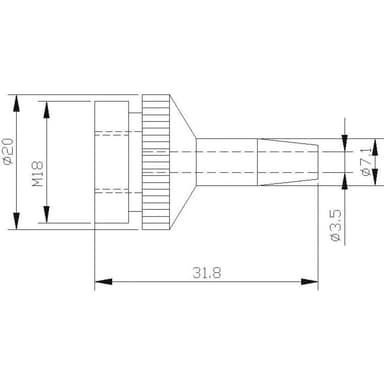 TOOLCRAFT Lödspets Antal 1 st