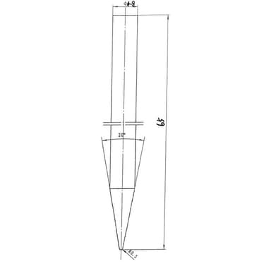 TOOLCRAFT Lödspets Konformad Antal 1 st