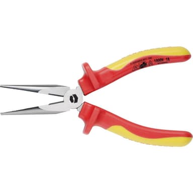 VDE Flat rundtång Rak 160 mm TOOLCRAFT TO-6448056