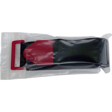 Kardborreband med bälte Statisk del och fleecedel (L x