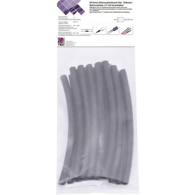 TRU COMPONENTS T1902CA032 Krympslang sortiment Svart 6