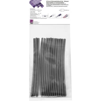 TRU COMPONENTS T1902CA031 Krympslang sortiment Svart 3