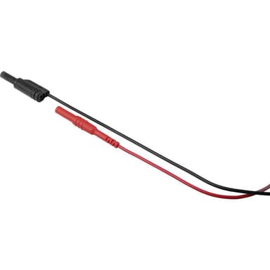 Batteri mätadapter - rak VOLTCRAFT MB-702 Svart, Röd
