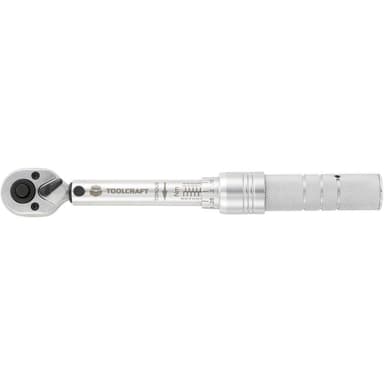 TOOLCRAFT 819161 Momentnyckel Med spärrhandtag 1/4 (6.3