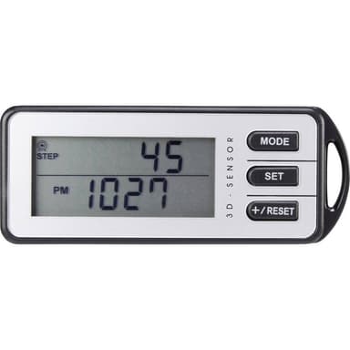 Basetech PDG001 Stegräknare Vit, Svart