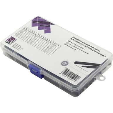 TRU COMPONENTS TC-6793940 Krympslang sortiment Svart