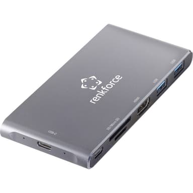 Renkforce USB-C®-dockningsstation Passar till följande