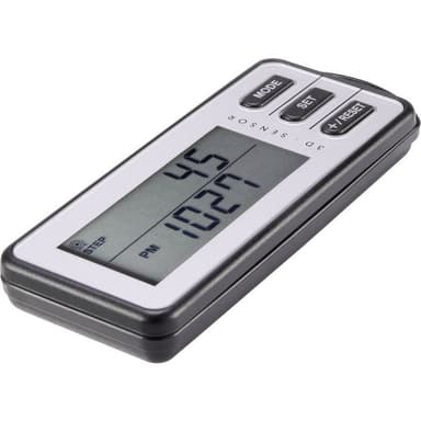 Basetech PDG001 Stegräknare Vit, Svart
