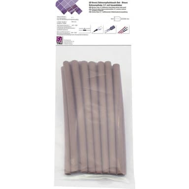 TRU COMPONENTS T1902CA034 Krympslang sortiment Brun 6