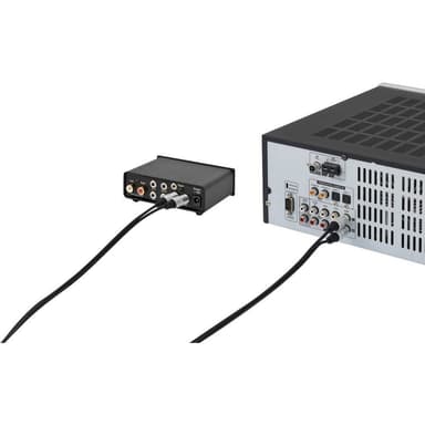 SpeaKa Professional RCA Audio Anslutningskabel [2x