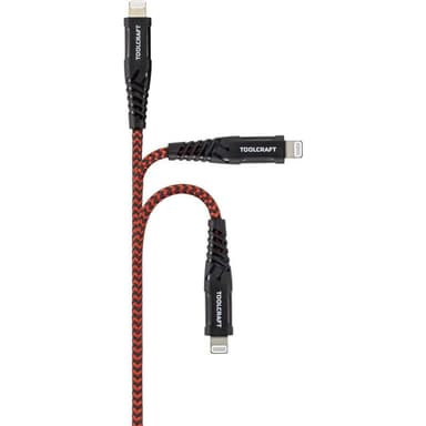 TOOLCRAFT TO-6899490 [1x USB 2.0 A hane - 1x Apple