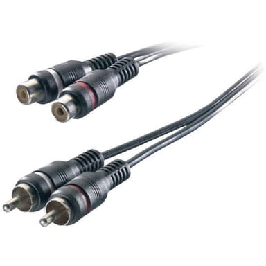 SpeaKa Professional RCA Audio Förlängningskabel [2x