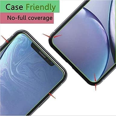 Skärmskydd iPhone XR härdat glas 3-pack