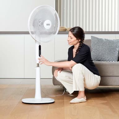 Stående Fläkt Black & Decker ES9440170B 135 cm 50 W