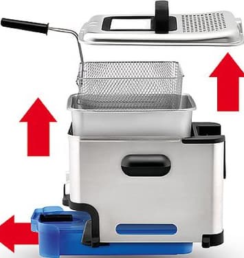 Tefal Oleoclean fritös FR804015
