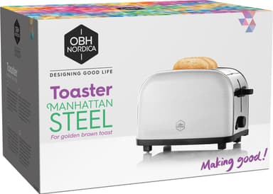 OBH Nordica Manhattan Brödrost 2267