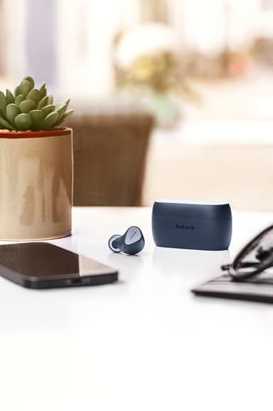 Jabra Elite 3 trådlösa in-ear hörlurar (mörkblå)