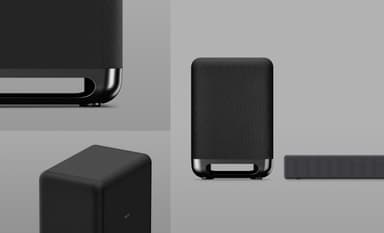 Sony SA-SW5 trådlös subwoofer (svart)