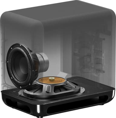 Sony SA-SW5 trådlös subwoofer (svart)