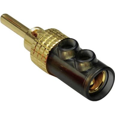 TRU COMPONENTS Banankontakt Kontakt hane rak Stift-Ø: 4