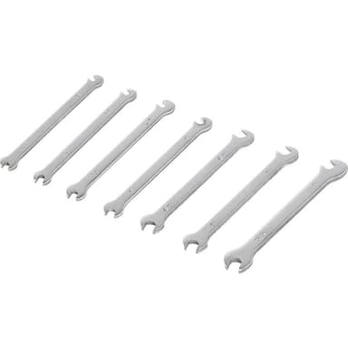 Dubbelskruvnyckelsats 7 delar 3 - 5.5 mm TOOLCRAFT