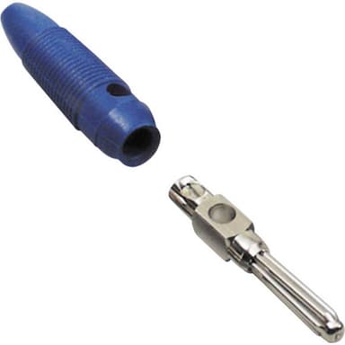 TRU COMPONENTS Labbpropp Kontakt hane rak Stift-Ø: 4 mm