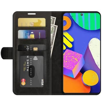 Moto G50 plånboksfodral PU-läder/TPU Svart