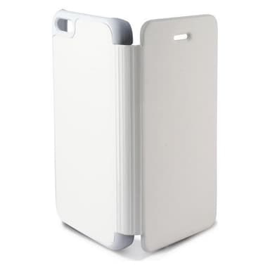 Folio-fodral för mobil iPhone 5C KSIX Slim Vit