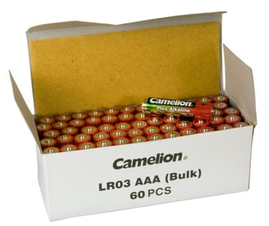 Camelion AAA/LR03, Plus Alkaline, 60 st