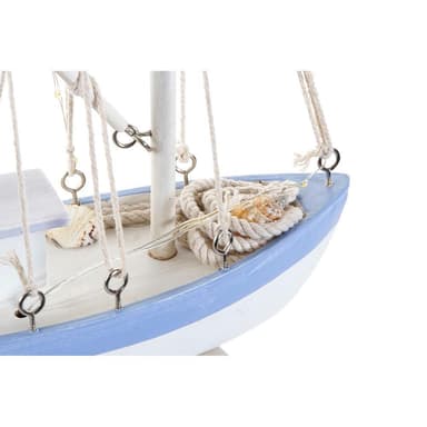 Prydnadsfigur DKD Home Decor Trä Barco (28 x 8 x 40 cm)