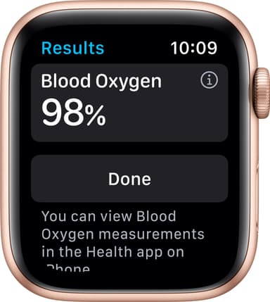 Apple Watch Series 6 44mm GPS (guld/rosa sand armband)