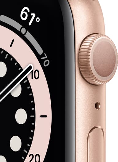 Apple Watch Series 6 44mm GPS (guld/rosa sand armband)