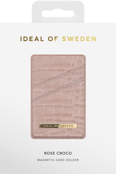iDeal of Sweden Atelier magnetisk korthållare (rose croco)