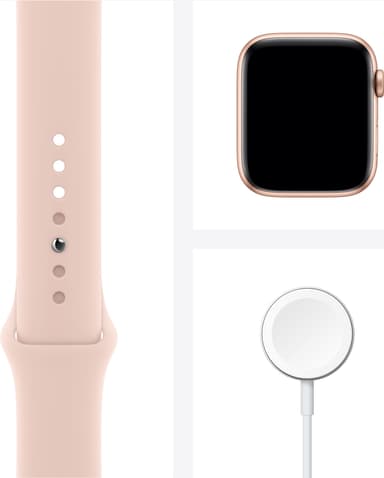 Apple Watch Series 6 44mm GPS (guld/rosa sand armband)