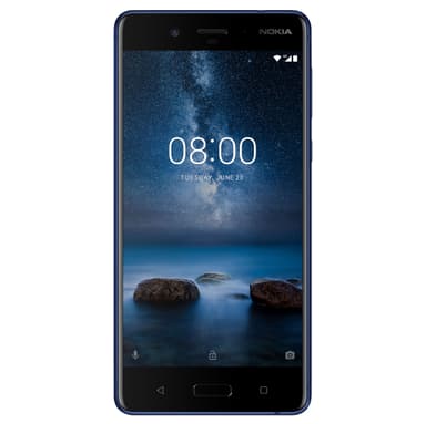 Nokia 8 smartphone (blå)