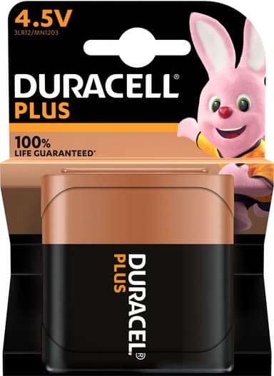 Duracell Plus Power 4.5V battei (1 pack)
