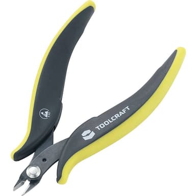 ESD Sidoskärare utan facett 128 mm TOOLCRAFT 2238826