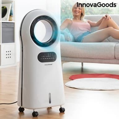 Bladlös, evaporativ luftkonditionering med led o·cool innovagoods 90w (refurbished c)