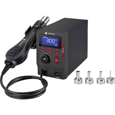 TOOLCRAFT LSH-880 Varmluftsstation digital 800 W 100 -