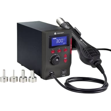 TOOLCRAFT LSH-880 Varmluftsstation digital 800 W 100 -