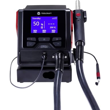 TOOLCRAFT TPS-800 Varmluftsstation digital 1000 W 100 -
