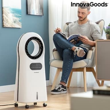 Bladlös, evaporativ luftkonditionering med led o·cool innovagoods 90w (refurbished c)