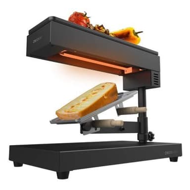 Elektriska grillen cecotec cheese&grill 6000 600w svart