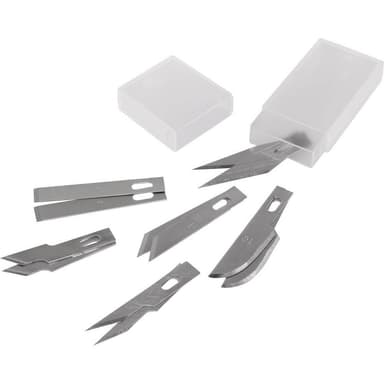 TOOLCRAFT Ersättningsblad 39.4 mm Stål Silver 1 st